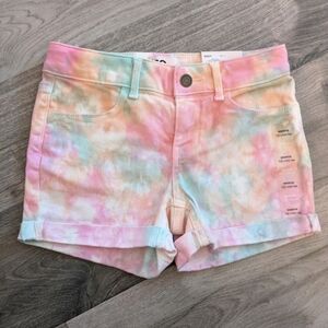 Tie-Dye Girl's Shorts